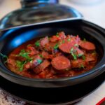 Soujok Saucisses épicées, ail, tomate