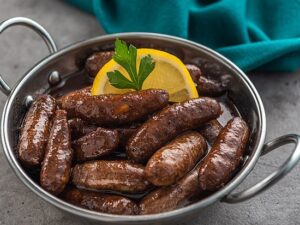 makanek Saucisse à la coriandre